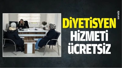 Diyetisyen hizmeti &uuml;cretsiz&hellip;
