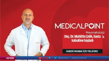 Do&ccedil;. Dr. Muhittin &Ccedil;elik, hasta kabul&uuml;ne başladı