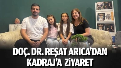 Do&ccedil;. Dr. Reşat Arıca&rsquo;dan Kadraj&rsquo;a  ziyaret