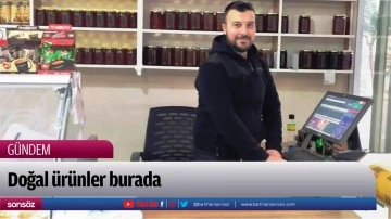 Doğal &uuml;r&uuml;nler burada