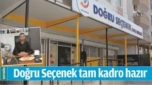 DOĞRU SE&Ccedil;ENEK TAM KADRO HAZIR