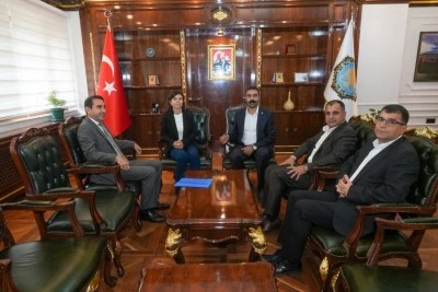 DOGUNSİFED&rsquo;ten B&uuml;y&uuml;kşehir Belediyesi&rsquo;ne ziyaret