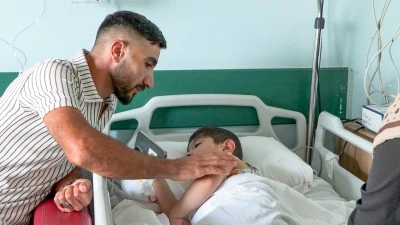 Doğuştan kalp rahatsızlığı bulunan k&uuml;&ccedil;&uuml;k Miran, Diyarbakır'daki tedaviyle hayata tutundu