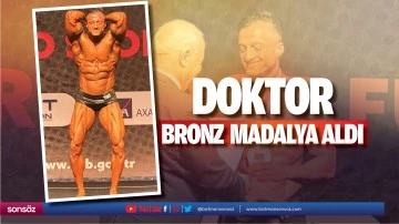 Doktor, bronz madalya aldı