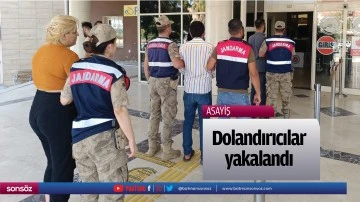Dolandırıcılar yakalandı
