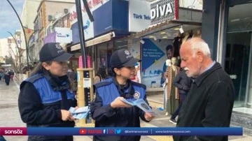 Dolandırıcılığa karşı vatandaşları bilgilendirdi