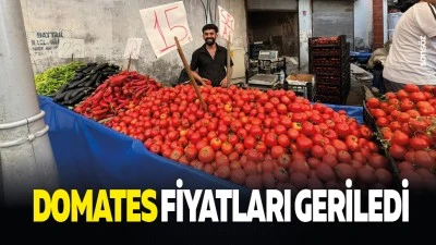 Domates fiyatları geriledi