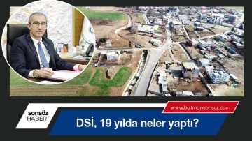 DSİ, 19 yılda neler yaptı?