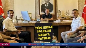 DSİ&rsquo;de enerji projeleri masaya yatırıldı