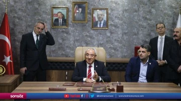 DSP Genel Başkanı Aksakal, Mardin'deydi