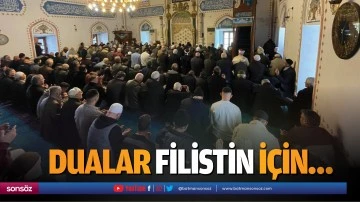 Dualar Filistin i&ccedil;in&hellip;