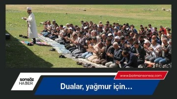 Dualar, yağmur i&ccedil;in&hellip;