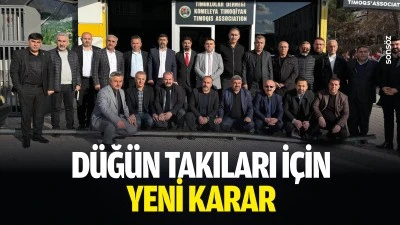D&uuml;ğ&uuml;n takıları i&ccedil;in yeni karar