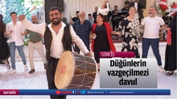 D&uuml;ğ&uuml;nlerin vazge&ccedil;ilmezi davul