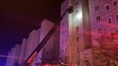 Dumandan etkilenen 3 kişi hastaneye kaldırıldı