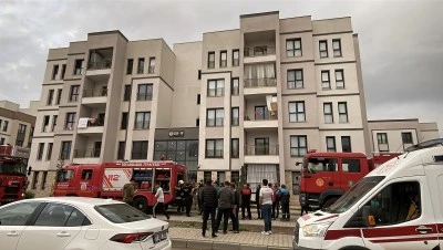 Dumandan etkilenen 5 kişi hastaneye kaldırıldı