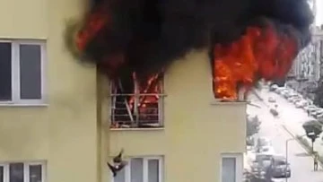 Dumandan etkilenen 6 kişi hastaneye kaldırıldı