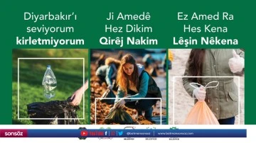 D&uuml;nya &Ccedil;evre G&uuml;n&uuml;&rsquo;nde &lsquo;Amed Temizlik Kampanyası&rsquo;
