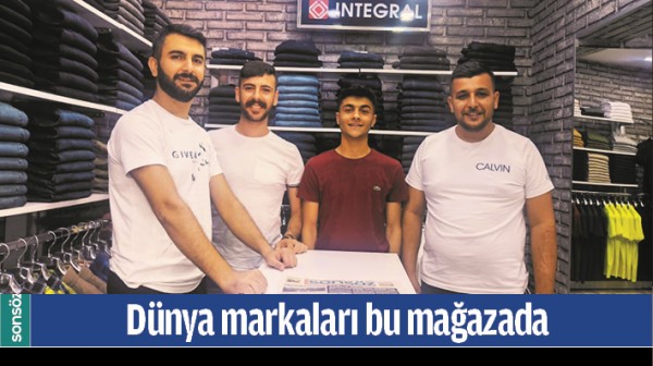 D&Uuml;NYA MARKALARI BU MAĞAZADA
