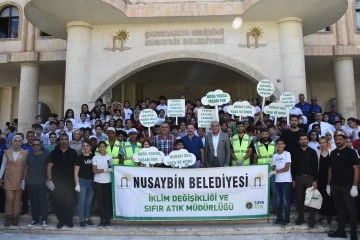 D&uuml;nya Temizlik G&uuml;n&uuml;nde temizlik kampanyası d&uuml;zenlendi