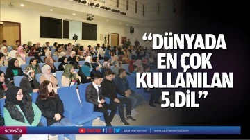 &ldquo;D&uuml;nyada en &ccedil;ok kullanılan 5.dil&rdquo;