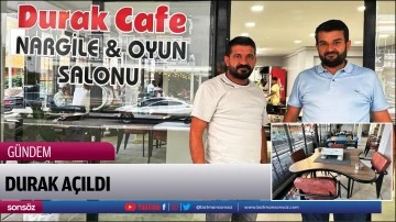 Durak a&ccedil;ıldı