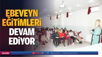Ebeveyn eğitimleri devam ediyor