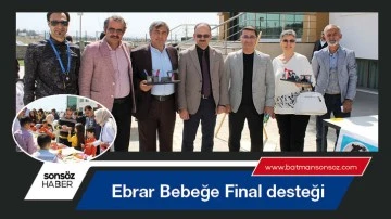 Ebrar Bebeğe Final desteği