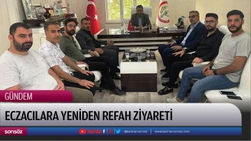 Eczacılara Yeniden Refah ziyareti
