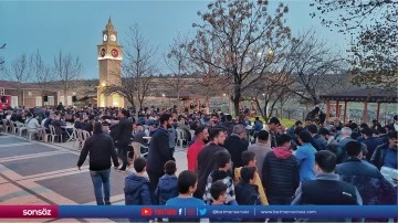 Eğil'de iftar programı d&uuml;zenlendi