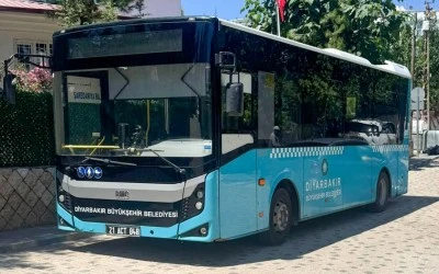 Eğil&rsquo;de otob&uuml;s seferleri başladı