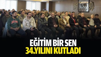 Eğitim Bir Sen, 34.yılını kutladı