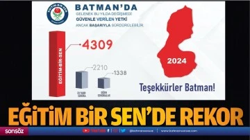 Eğitim Bir Sen&rsquo;de rekor;