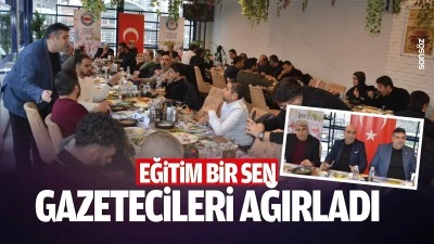 Eğitim Bir Sen, gazetecileri ağırladı