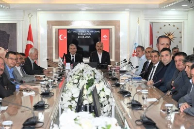 Eğitim Platformu, vali başkanlığında toplandı
