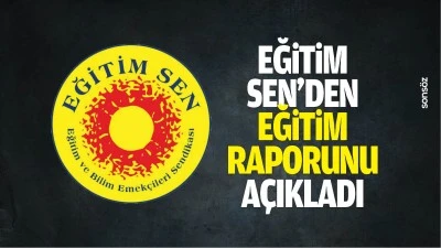 Eğitim Sen, eğitim raporunu a&ccedil;ıkladı