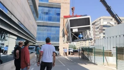 Eğitim ve Araştırma Hastanesi'nde arızalanan bazı klimalar onarılıyor