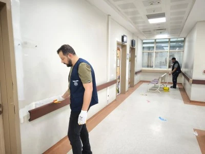Eğitim ve Araştırma Hastanesi'nde yenileme &ccedil;alışmaları devam ediyor