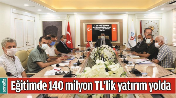 EĞİTİMDE 140 MİLYON TL&rsquo;LİK YATIRIM YOLDA