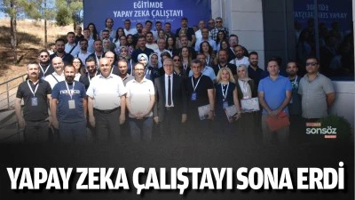 Eğitimde Yapay Zeka &Ccedil;alıştayı sona erdi