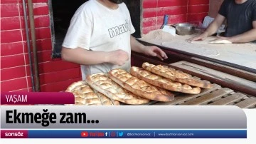Ekmeğe zam&hellip;