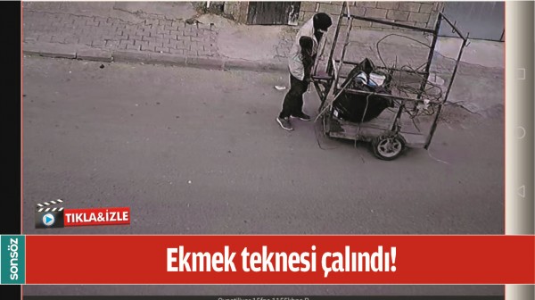 EKMEK TEKNESİ &Ccedil;ALINDI!