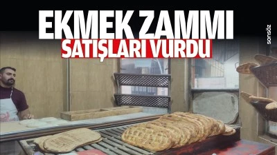 Ekmek zammı satışları vurdu