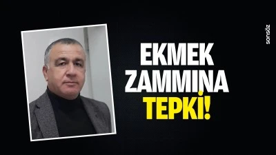 Ekmek zammına tepki!