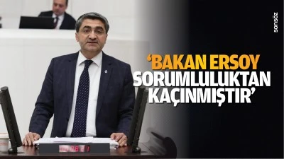Ekmen: &lsquo;Bakan Ersoy, sorumluluktan ka&ccedil;ınmıştır&rsquo;