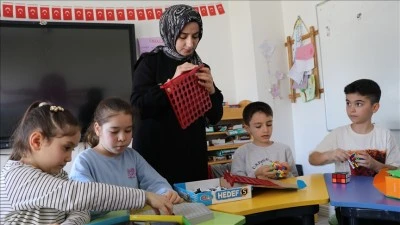 Elazığ'da 3 ilkokul &ouml;ğrencisi Uluslararası Matematik Yarışması'nda birinci oldu