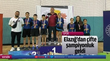 Elazığ&rsquo;dan &ccedil;ifte şampiyonluk geldi