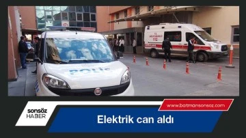 Elektrik can aldı