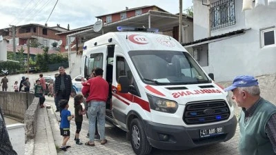 Elektrik kontağından kaynaklı yangında 1 kişi yaralandı