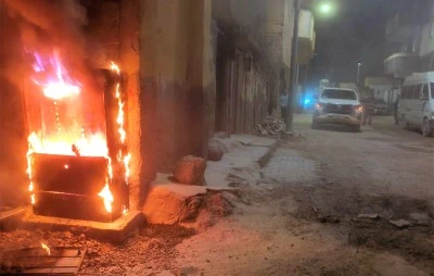 Elektrik panoları kullanılamaz hale geldi!